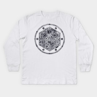 the folly of time and space, explained Kids Long Sleeve T-Shirt